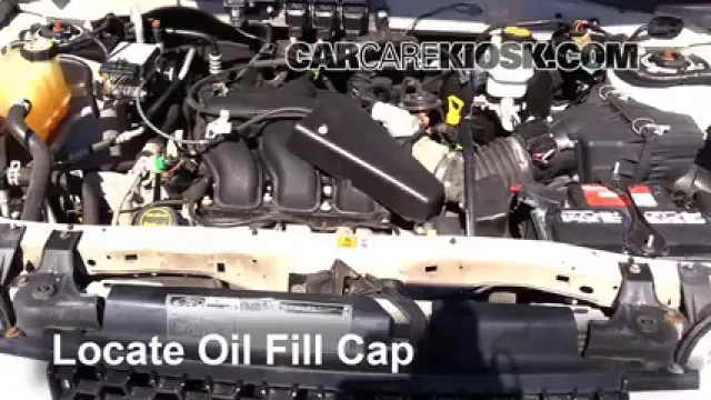 2005 Ford Escape Limited 3.0L V6 Aceite Agregar aceite